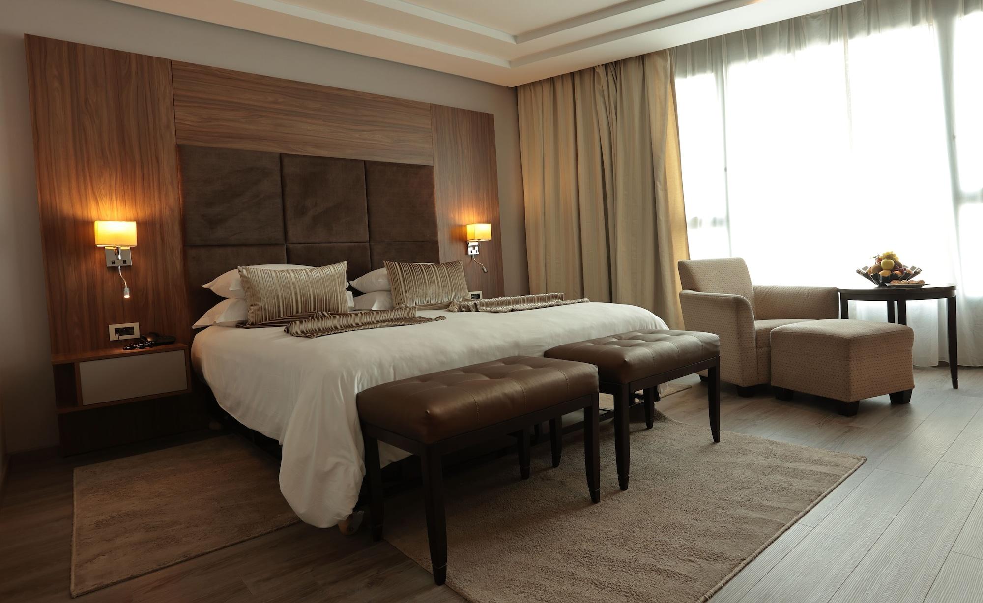 安法宫酒店 卡萨布兰卡 外观 照片 A bedroom at the hotel